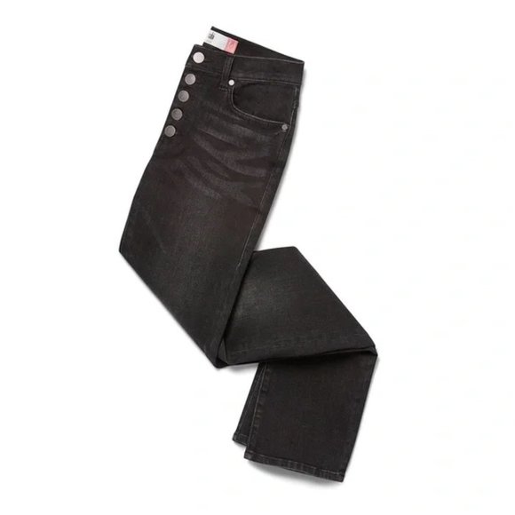 Cabi 4149 Button Fly Straight Jeans Fall 2021 Size 8 EUC - Picture 2 of 10